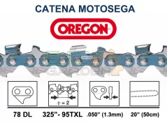 CATENA MOTOSEGA OREGON SPEEDCUT 95TXL 78 MAGLIE 50CM 325" 1.3MM