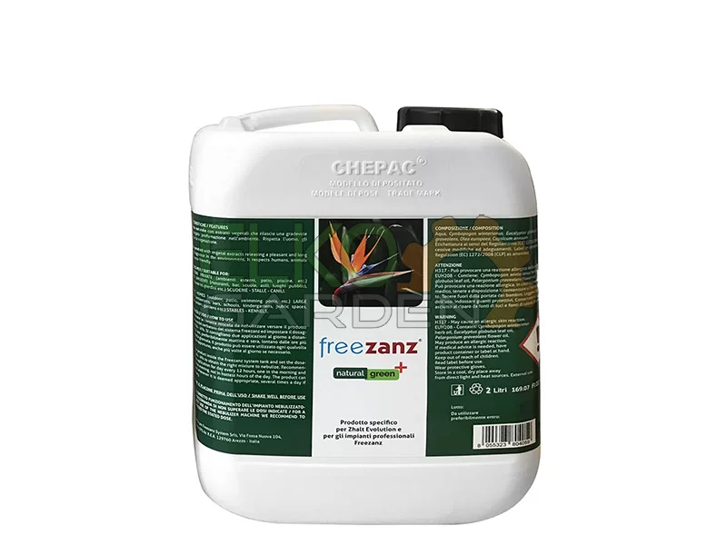 FREEZANZ NATURAL GREEN+ CONCENTRATO LT.2 - ZHALT EVOLUTION