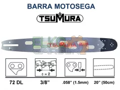 GreenCutter AG 4007372 Catena per Motosega, Larghezza Dente 1.5 mm 72 Maglie  Passo 3/8 : : Giardino e giardinaggio