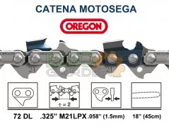 Catena motosega confezionata in Widia PRO LP 3/8 1.3 mm - .050 40 maglie  con antirimbalzo - 453030 - R.A.G. Riparazioni Attrezzature Giardino