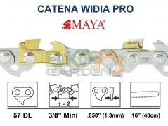 CATENA MOTOSEGA MAYA WIDIA PRO MY50RW 57 MAGLIE 3/8 MINI 1.3MM